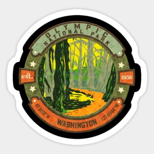 Olympic National Park Washington Sticker